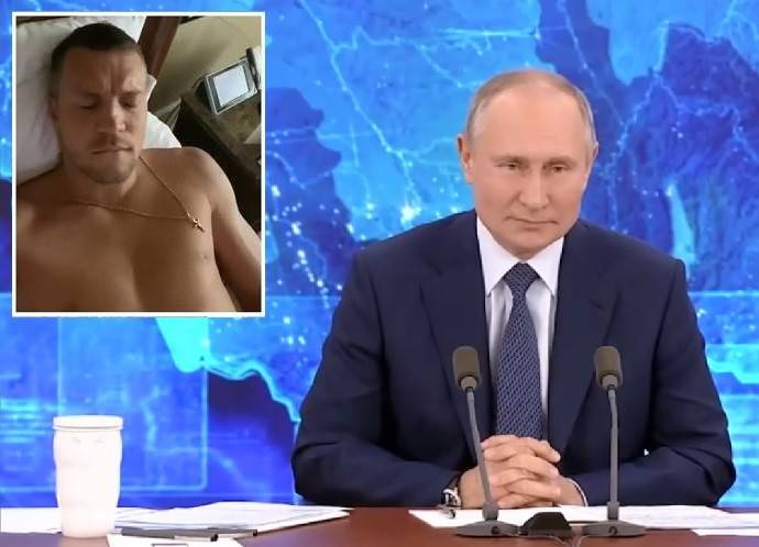 Владимир Путин обсудил на пресс-конференции скандальный видеоролик Артема Дзюбы, поставив в неловкое положение журналистку