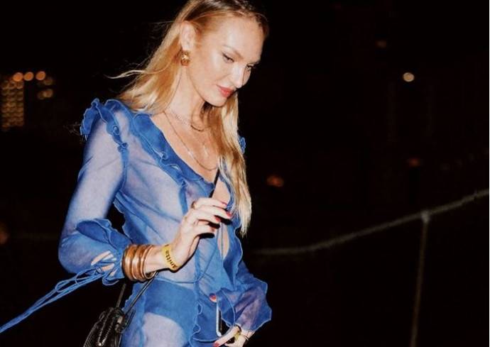 Кэндис Свейнпол в прозрачном платье зажгла на вечеринке у певицы Анитты. Топ фото и видео с горячей вечеринки