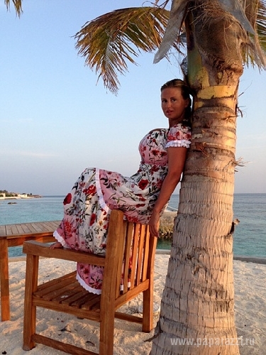 Юлия Семенович провела каникулы на Мальдивах (фото)