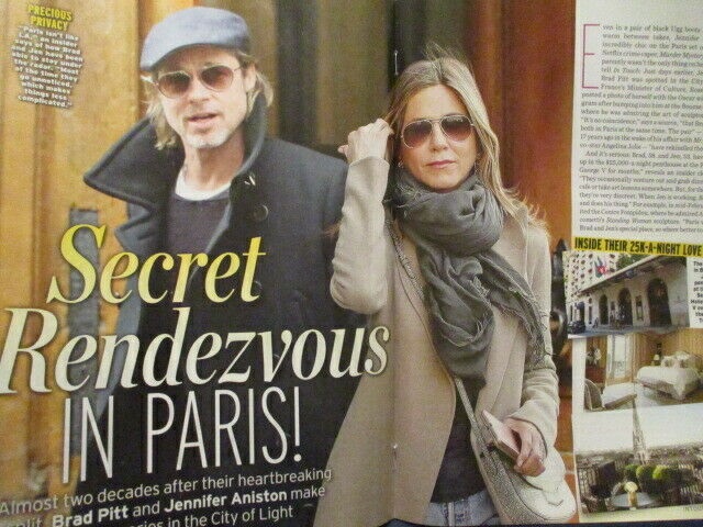 Jen And Brad In Paris