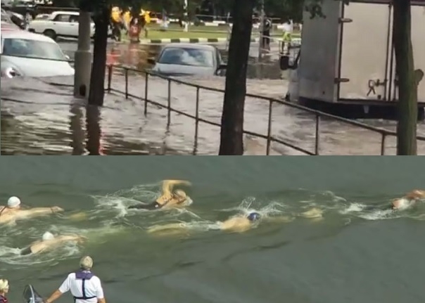 Авторадио сравнили выступление пловцов на РИО с потопом в Москве (видео)