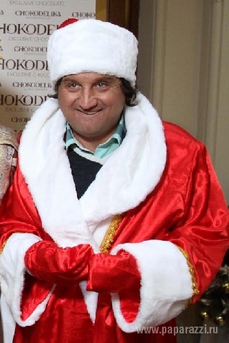 Отар Кушанашвили подработал Дедом Морозом