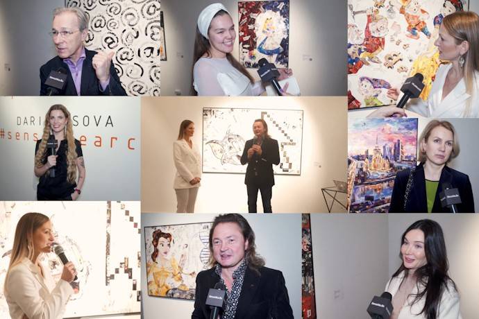 Журналист Ella Original пообщалась с гостями креативной выставки Дарьи Усовой
