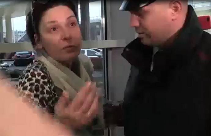 Для задержания Лидии Вележевой понадобилась бригада полицейских. видео