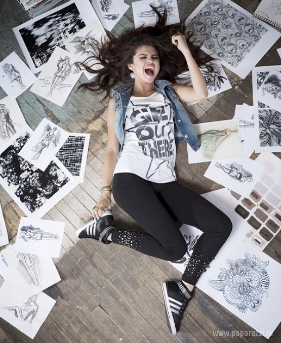 Певица Селена Гомез выпустила собственную линию одежды под маркой Adidas