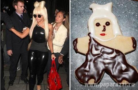 Lady Gaga в шоколаде!