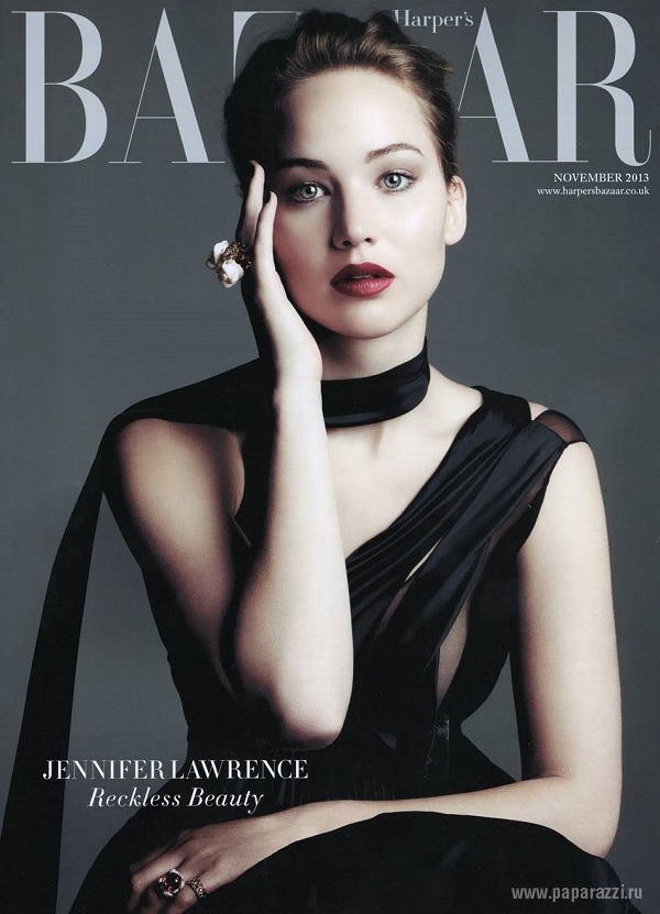 Дженнифер Лоуренс рассказала о детстве изданию Harper's Bazaar
