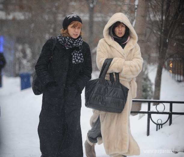 Екатерина Климова и Елена Бирюкова гуляют без макияжа