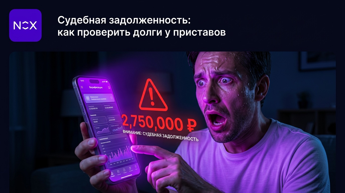 Как проверить долги у судебных приставов при помощи NOX