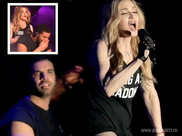 Реппер Дрэйк объяснил свою страшную реакцию на поцелуй Мадонны