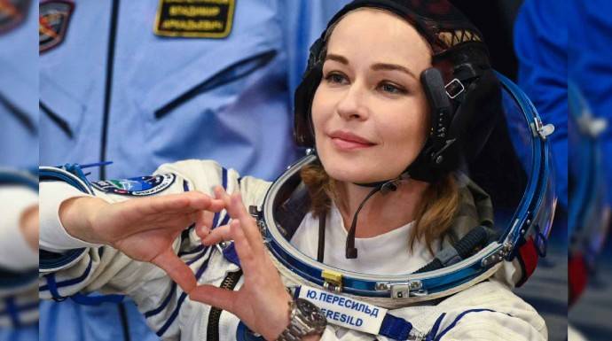 Юлия Пересильд предупредила, что из-за полета в космос ее внешность может измениться
