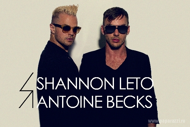 Shannon Leto (THIRTY SECONDS TO MARS) & Antoine Becks