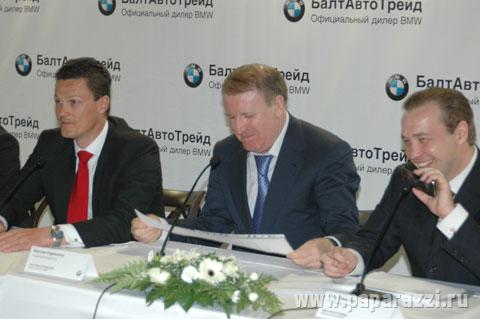 В Санкт-Петербурге  открылся автосалон BMW Андрея Аршавина