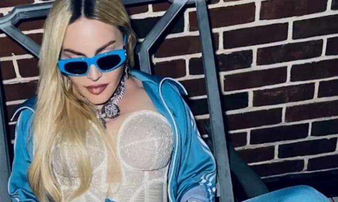 Мадонна в бело-голубой горячке переписывалась с холодильником