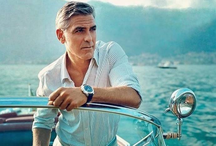 В сети опубликованы снимки Джорджа Клуни в школьные годы