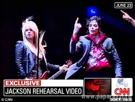 Запись последней репетиции Майкла Джексона попала в интернет