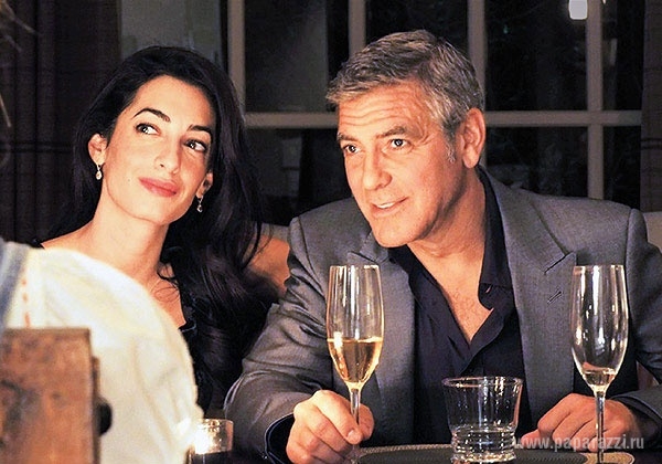 Джордж Клуни познакомился с будущей тещей