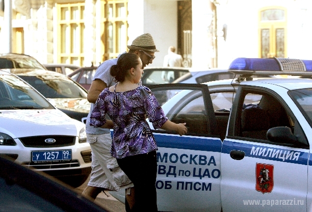 Ивана Урганта увезли на милицейской машине