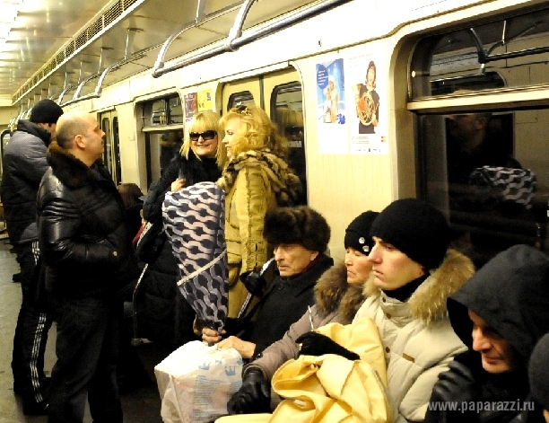 Группа "Мираж" ездит на метро