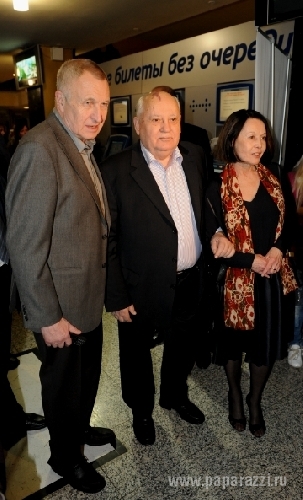 Михаил Горбачев пришел на премьеру фильма