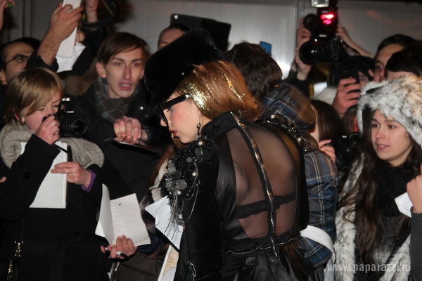Lady Gaga заморозила московских фанатов