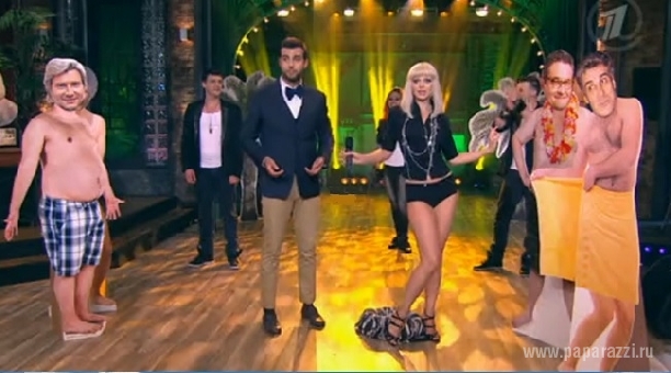 Певица Натали сняла юбку на шоу Ивана Урганта
