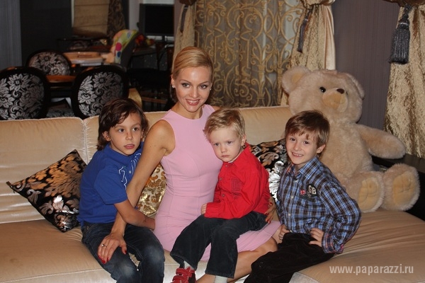 Ирина Сашина родила четвертого ребенка