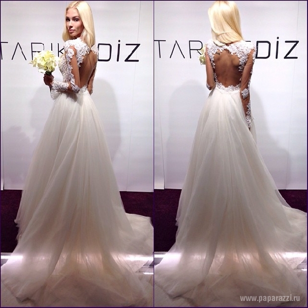 Алена Шишкова выбрала себе свадебное платье