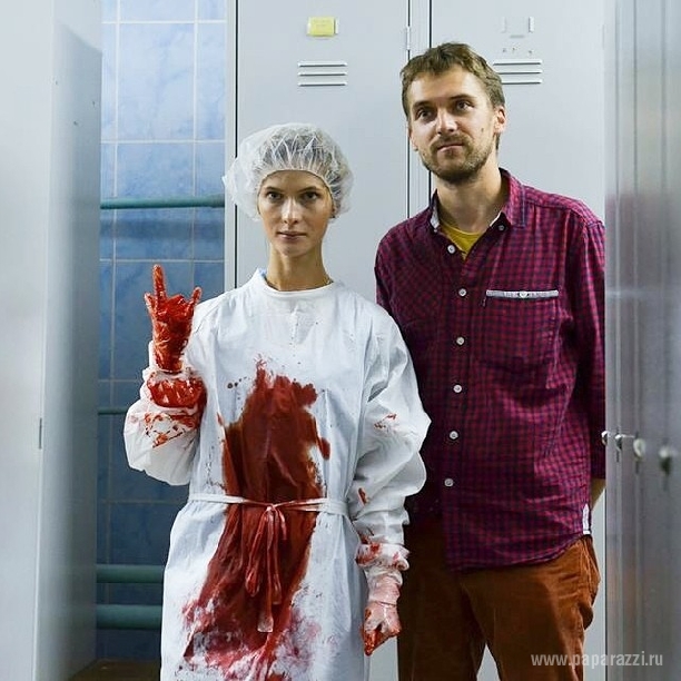 Светлана Иванова напугала фото в кровавом халате