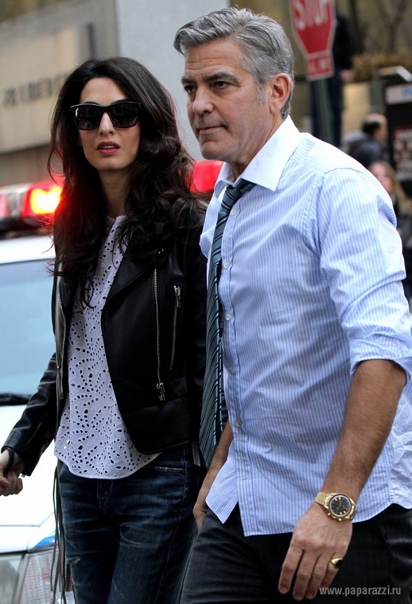 Амаль Аламуддин установила слежку за Джорджем Клуни и пришла к нему на работу
