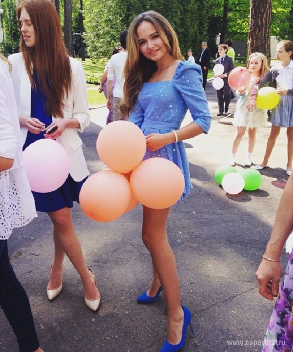 Стефания Маликова побывала на модном показе