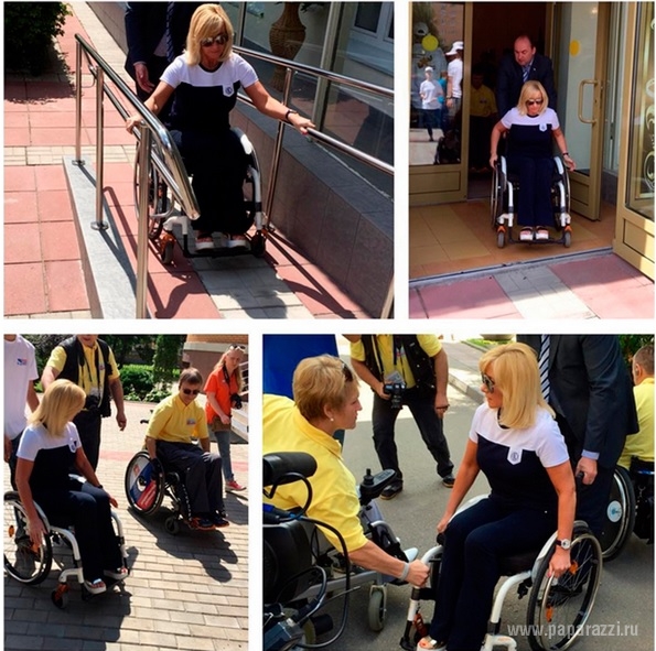 Оксана Пушкина оказалась в инвалидной коляске