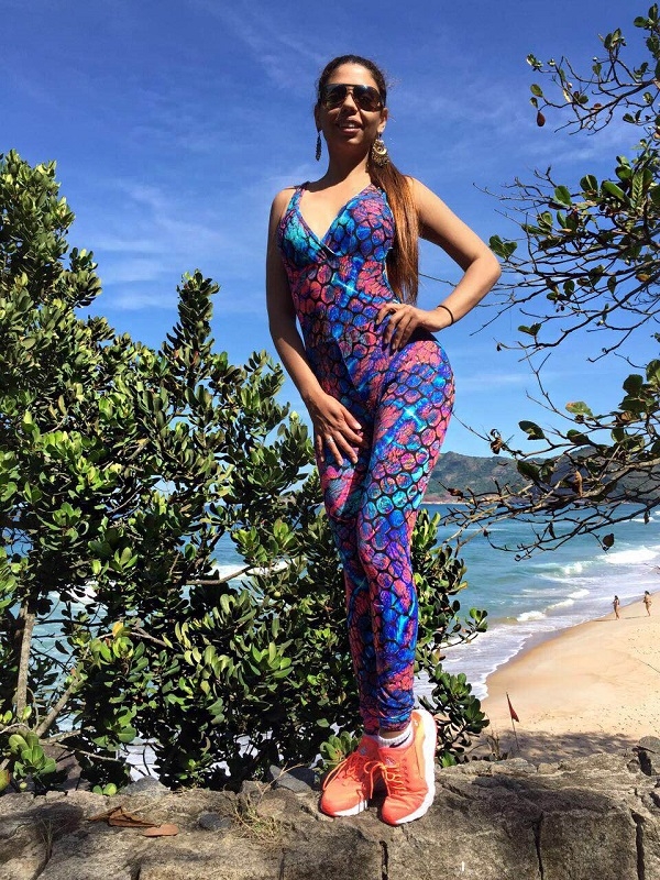 Габриелла  устроила в Рио-де Жанейро фотосессию в бикини