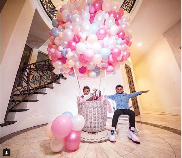 Сиара и Рассел Уилсон устроили грандиозный праздник на первое день рождения дочери