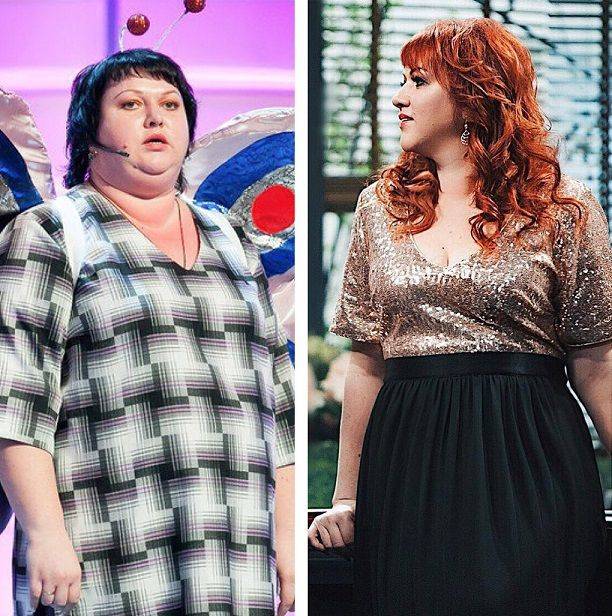 Похудевшая Картункова: фото до и после
