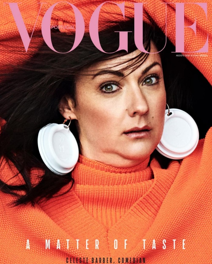 Актриса из Австралии Селеста Барбер попала на обложку Vogue благодаря пародии на Ирину Шейк