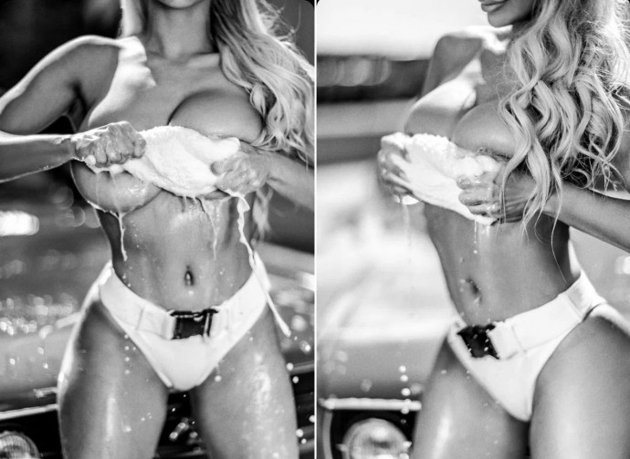 В сети появились новые интимные фото большегрудой звезды Playboy Линдси Пелас