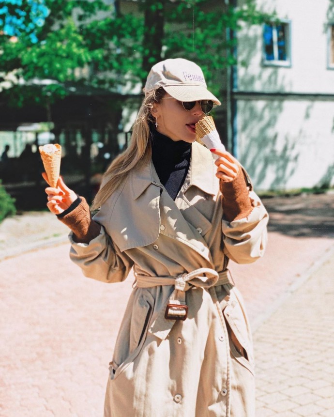 Светлана Лобода устроила фотосессию с мороженым