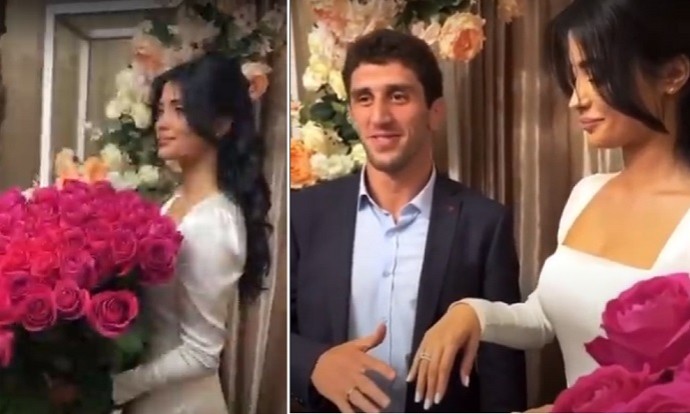 Узнав, что женился на эскортнице, чемпион мира по борьбе Заурбек Сидаков отказался от неё прямо на свадьбе