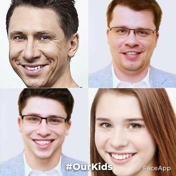 Гарик Харламов показал, как бы выглядели его дети от Ирины Шейк, Гоши Куценко и Ларисы Гузеевой