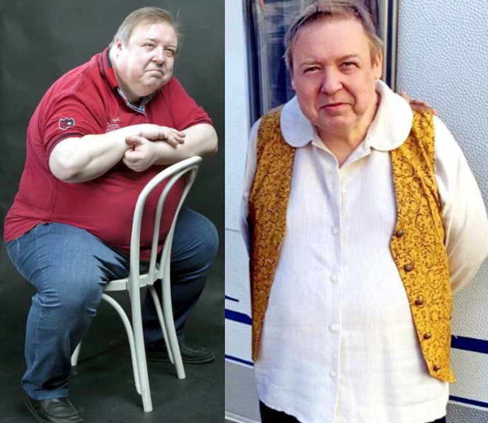 Семчев после похудения фото до и после