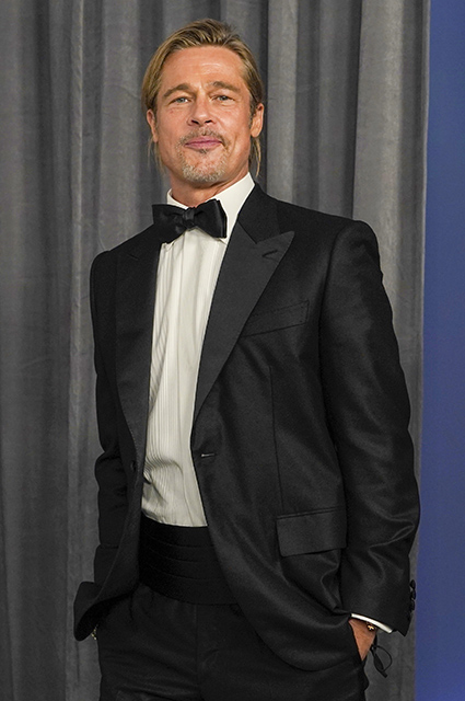 В Сети обсудили новую причёску Брэда Питта на премии "Оскар"