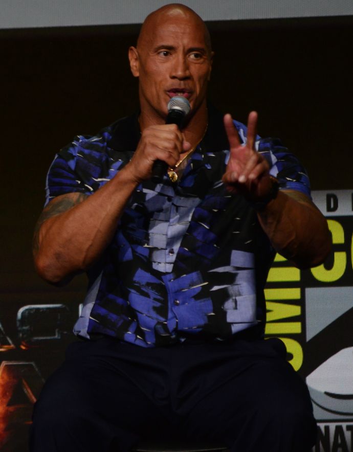 Дуэйн Джонсон шокировал фанатов своим выходом на Comic-Con