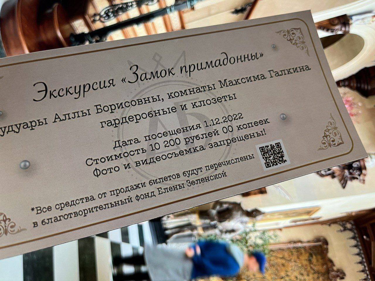 «Экскурсия «Замок Примадонны»: Алла Пугачева решила спонсировать нацистов, показывая свой унитаз и шифоньер за деньги 