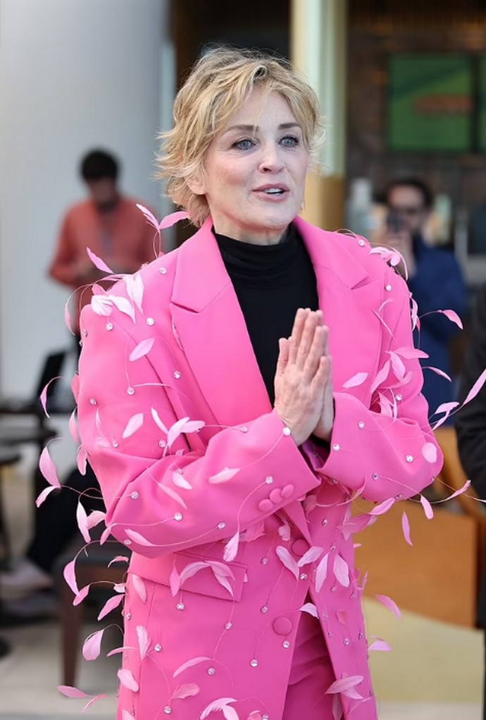 Шэрон Стоун в розовых перьях сделала сенсационное заявление об оплате труда в Голливуде и о своём наследстве