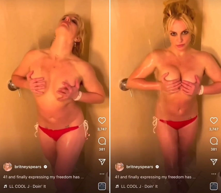 Подборка засвеченных прелестей шикарной Бритни Спирс, порно видео бесплатно ГИГ ПОРНО