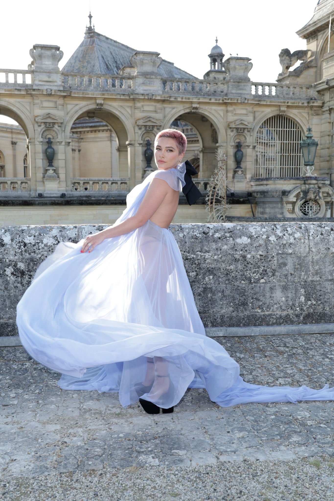 Флоренс Пью вышла в свет в совершенно прозрачном платье на голое тело