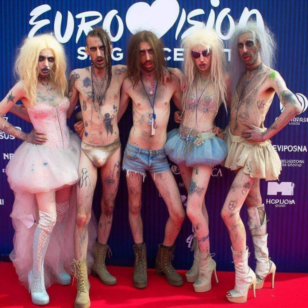 Победителем Евровидения стало небинарное существо в розовой юбке из Швейцарии