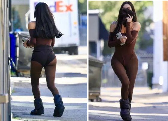 Чтобы остаться неузнанной Бьянка Цензори сняла на улице штаны Чтобы остаться неузнанной Бьянка Цензори сняла на улице штаны